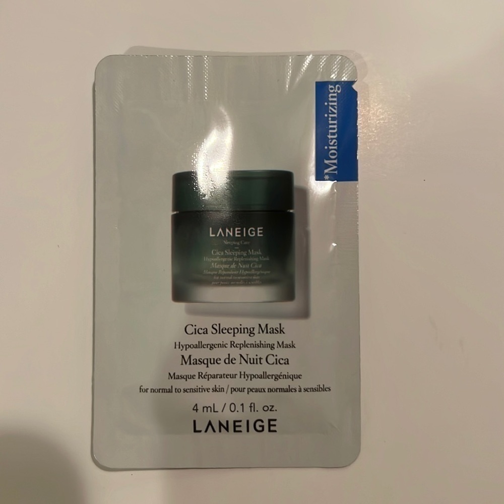 LANEIGE Cica Sleeping Mask Sample Size 4 mL